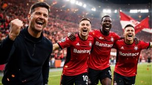 Bayer Leverkusen của Xabi Alonso tiếp tục duy trì mạch bất bại tại sân nhà.