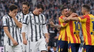 Juventus gây thất vọng khi bị Lecce cầm hòa 1-1 ngay trên sân nhà
