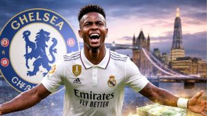 Tin đồn: Chelsea sẵn sàng chi 150 triệu euro để đưa Vinicius Jr về London